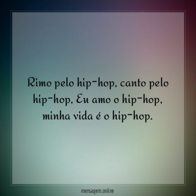 Rimo pelo hip-hop