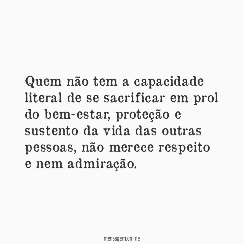 Quem não tem a capacidade literal de se
