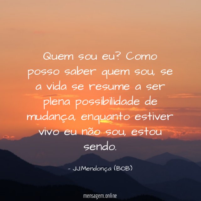 Quem sou eu