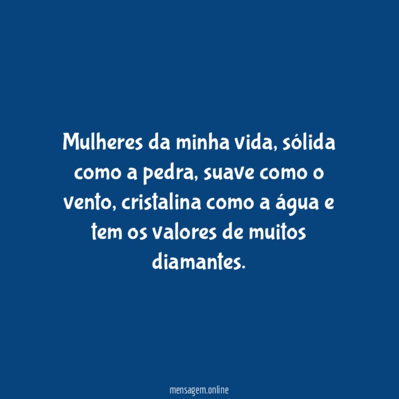 Mulheres da minha vida
