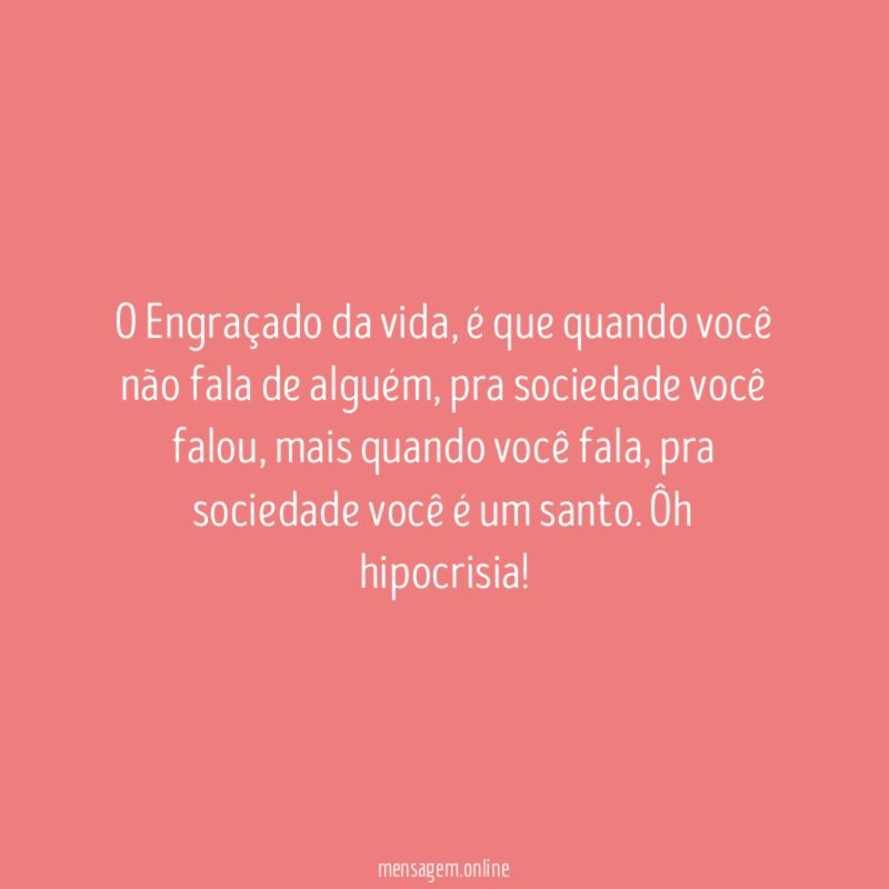 O Engraçado da vida
