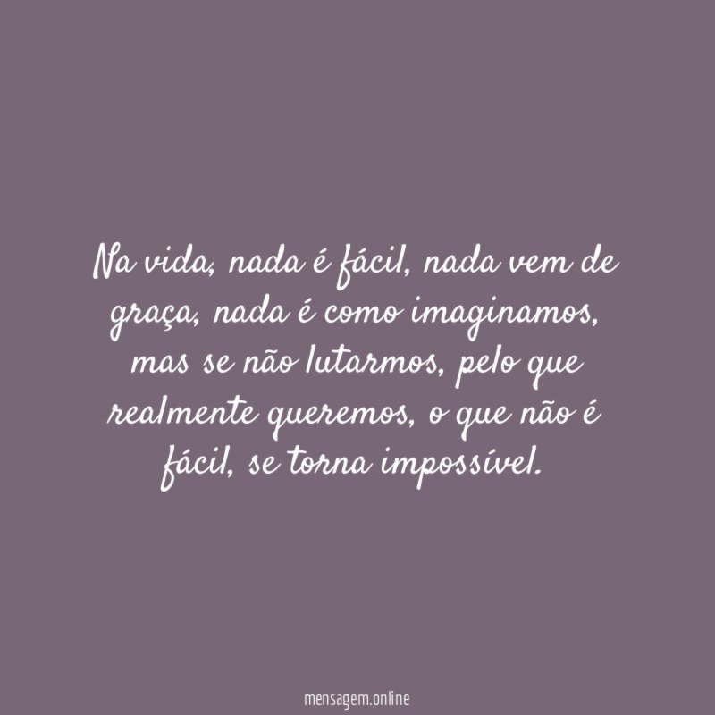 Na vida