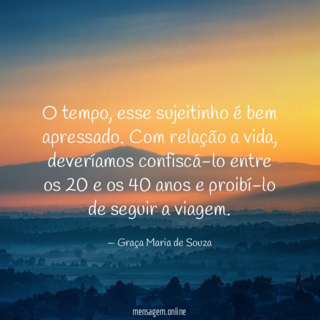 O tempo