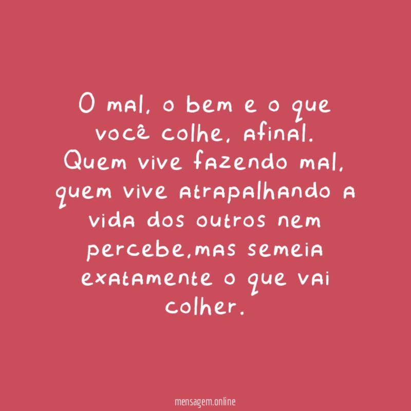 O mal