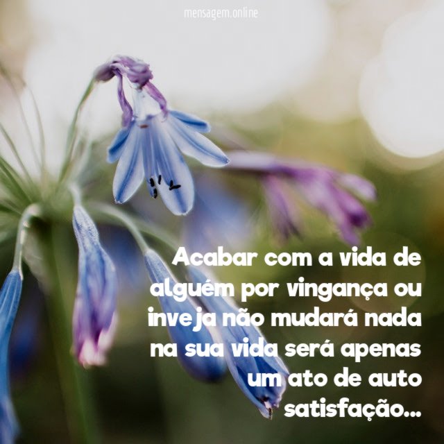 Acabar com a vida de alguém por vingança