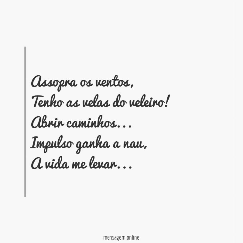 Assopra os ventos