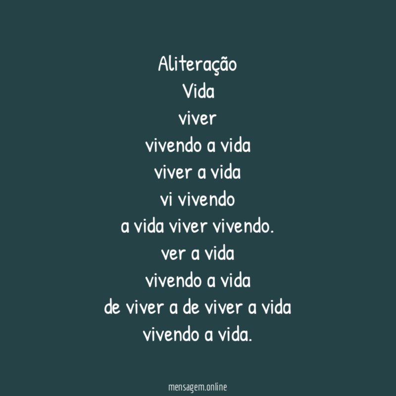 Aliteração
