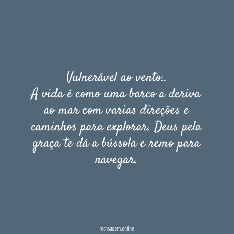Vulnerável ao vento