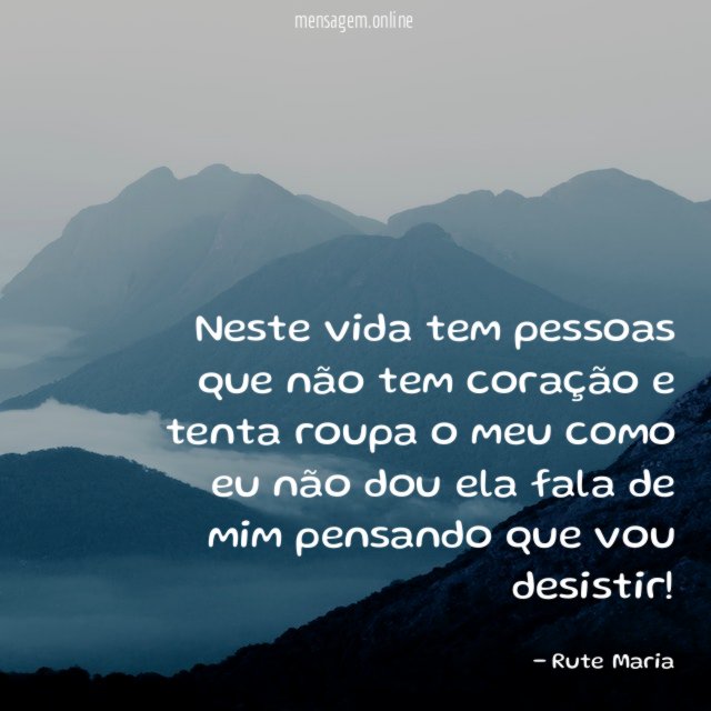 Neste vida tem pessoas que não tem coração