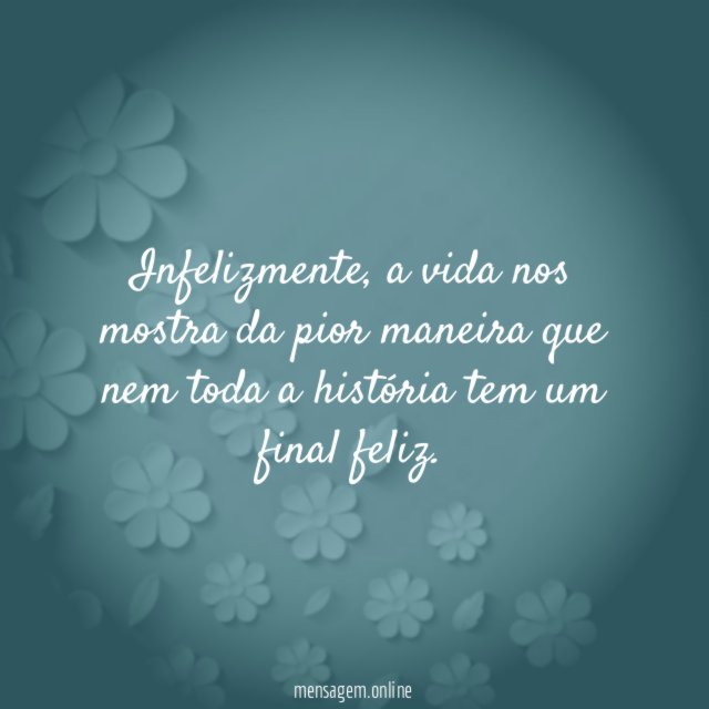 Infelizmente