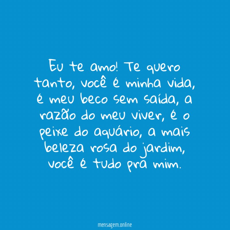 Eu te amo