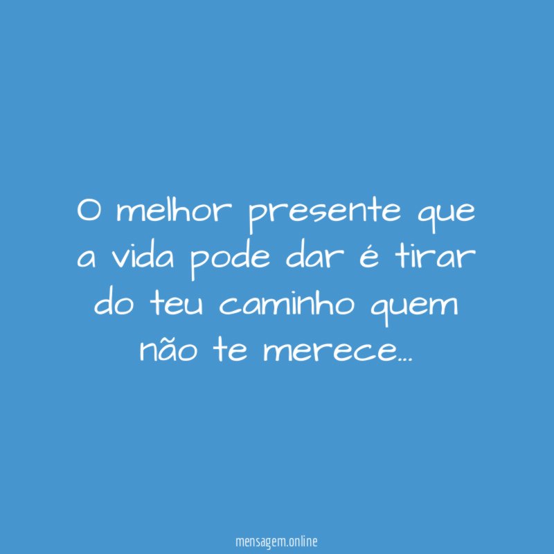 O melhor presente que a vida pode dar