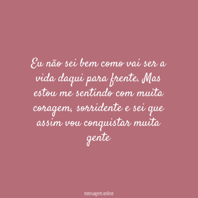 Eu não sei bem como vai ser a