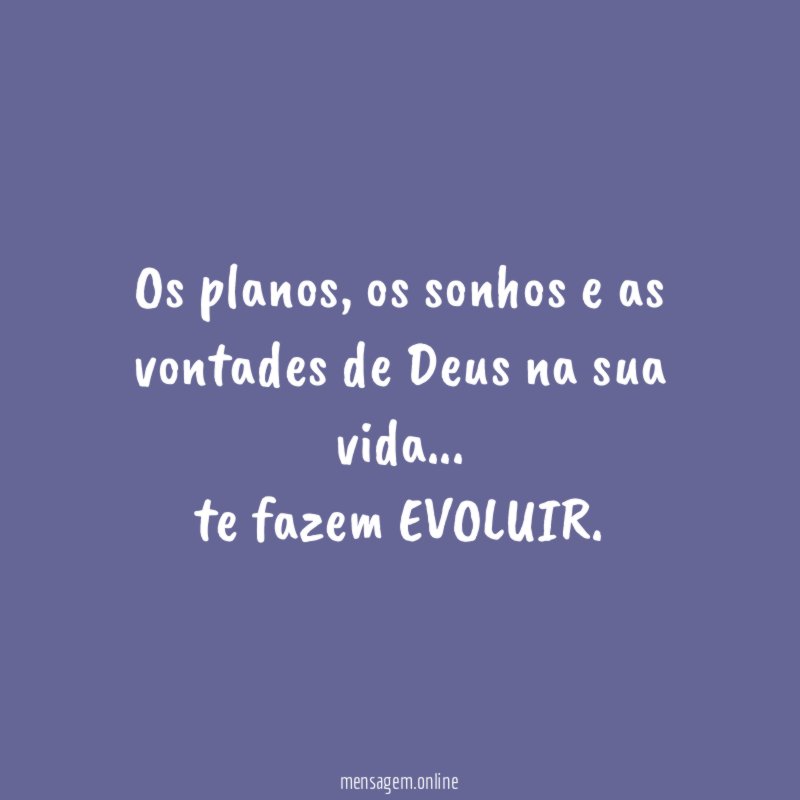 Os planos