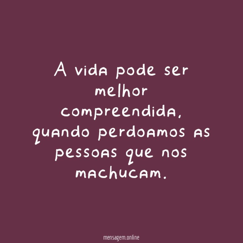 A vida pode ser melhor compreendida