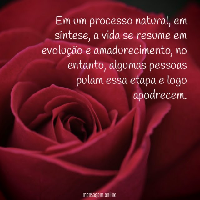Em um processo natural
