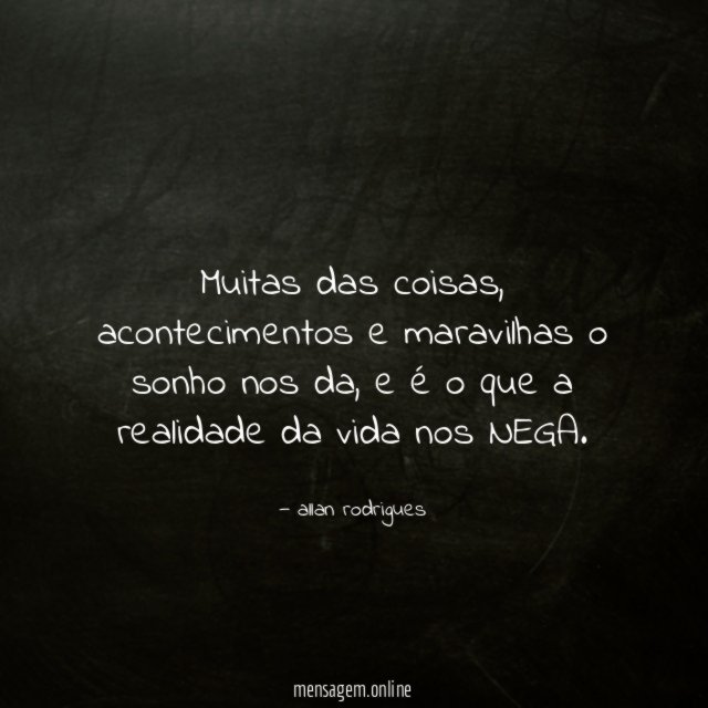 Muitas das coisas