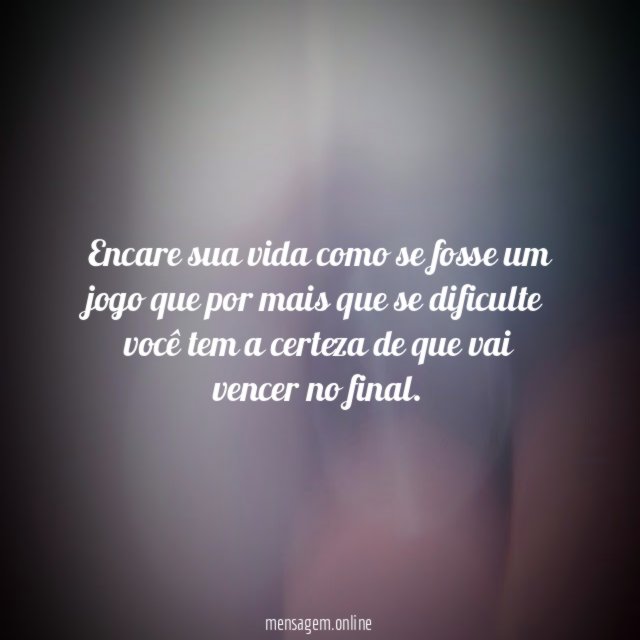 Encare sua vida como se fosse um jogo