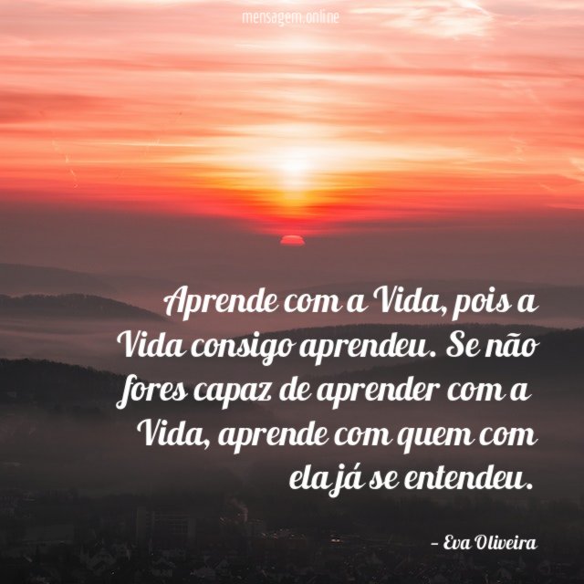 Aprende com a Vida