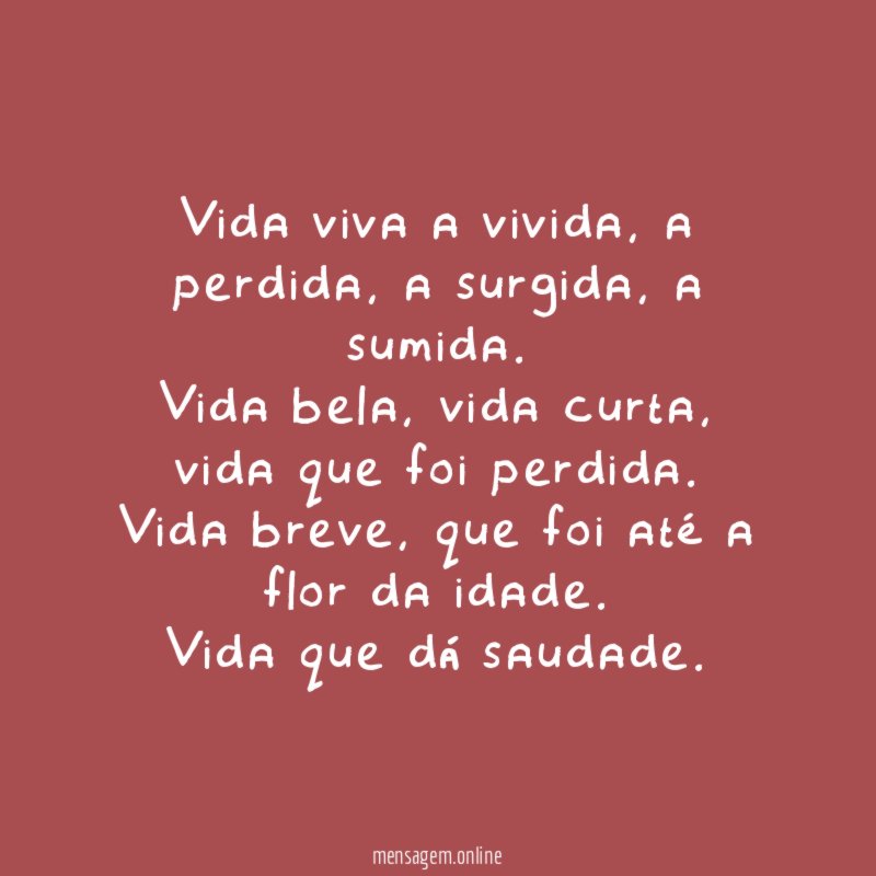 Vida viva a vivida