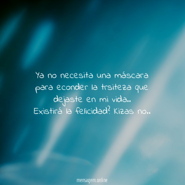 Ya no necesita una máscara para econder la