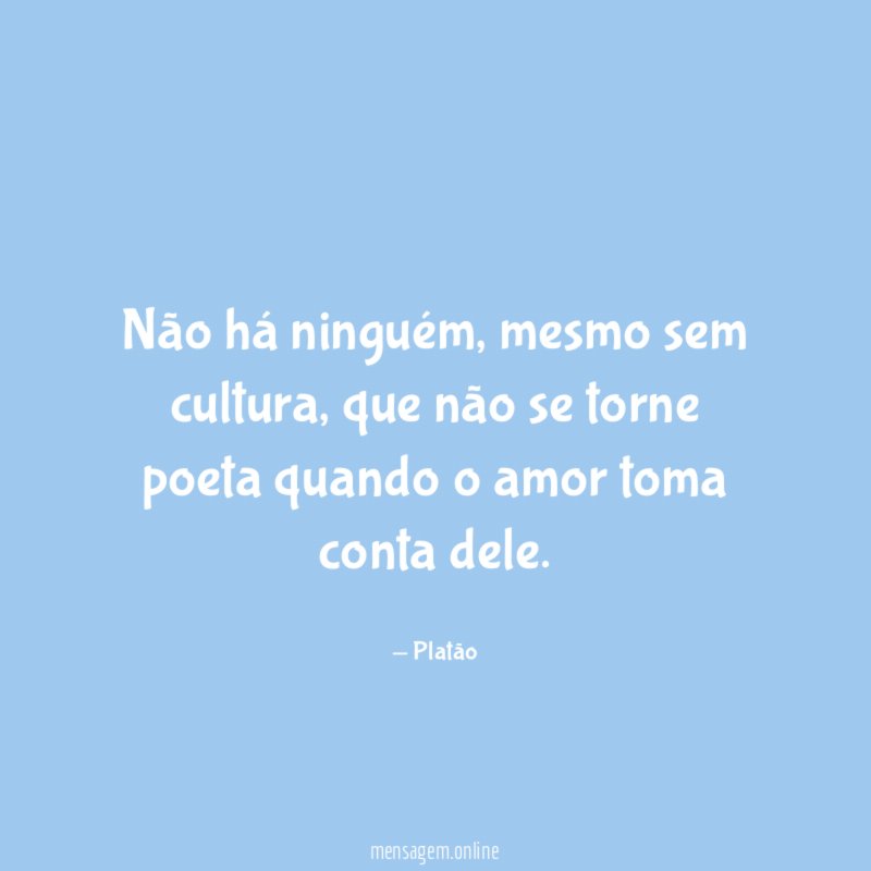 Não há ninguém