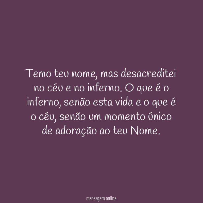 Temo teu nome