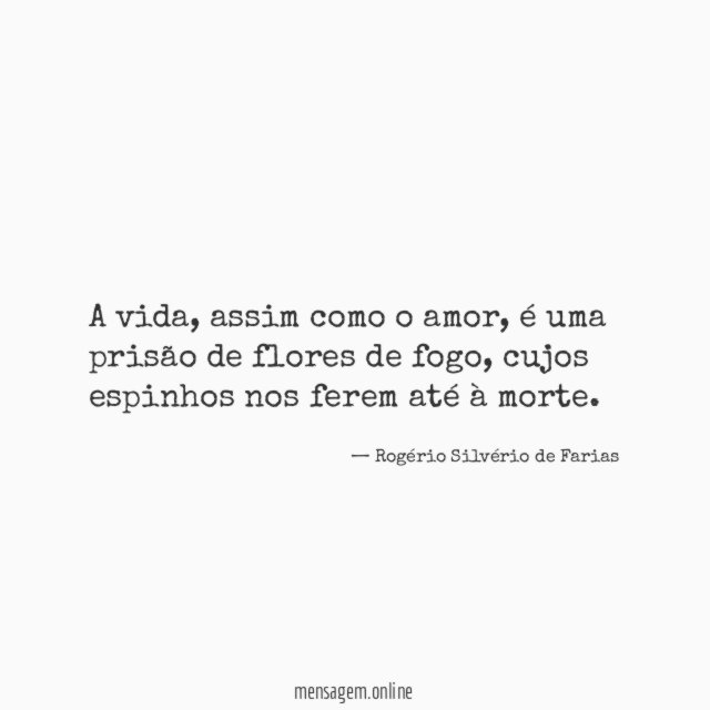 A vida