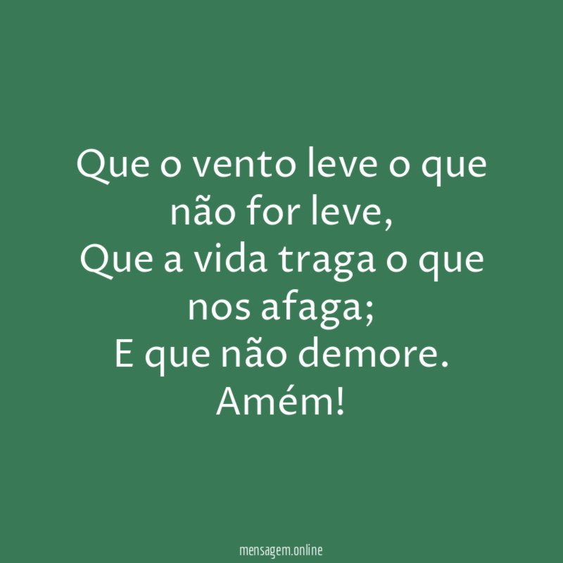 Que o vento leve o que não for leve,