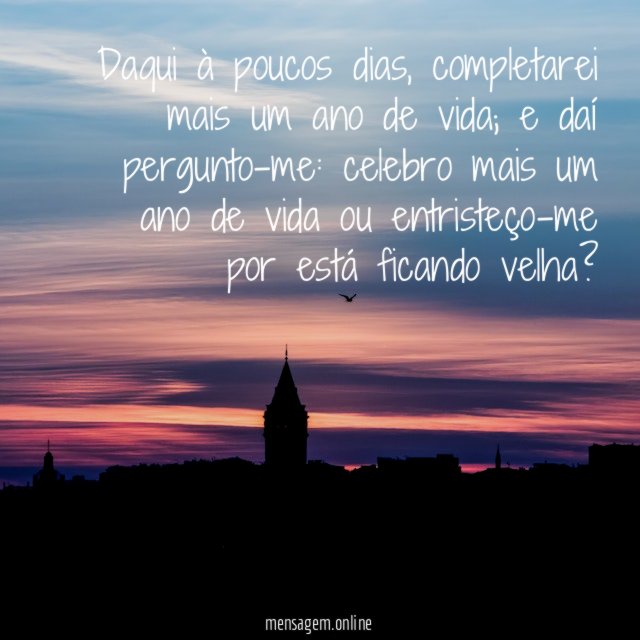 Daqui à poucos dias