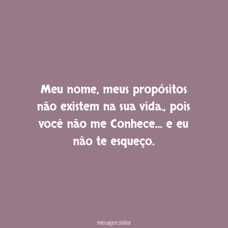 Meu nome