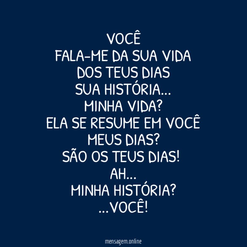 Você