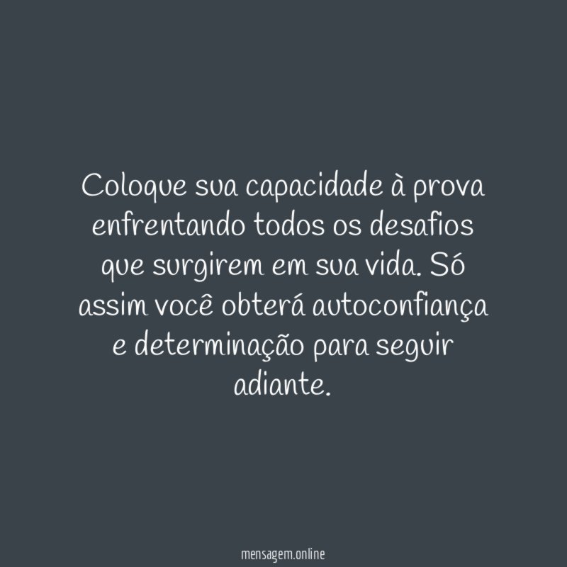 Coloque sua capacidade à prova enfrentando todos os