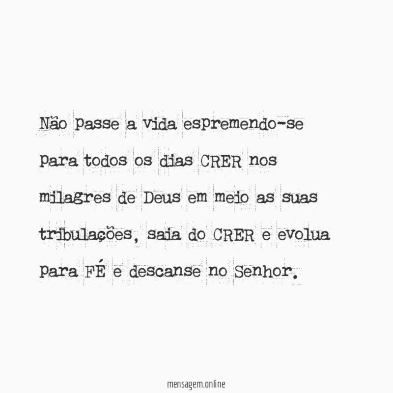 Não passe a vida espremendo-se para todos os