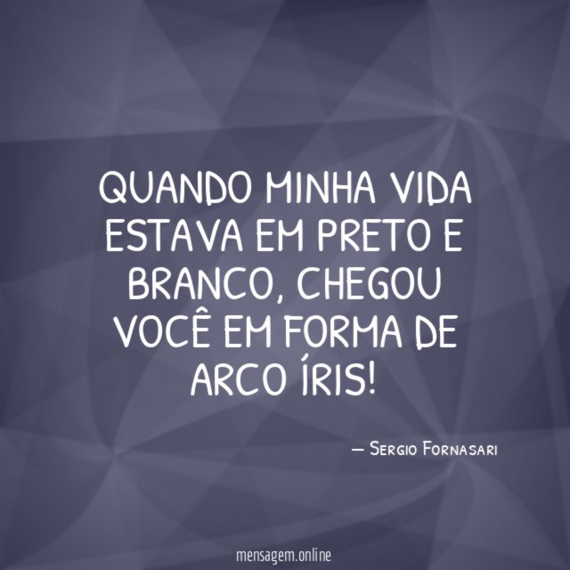 Quando minha vida estava em preto e branco