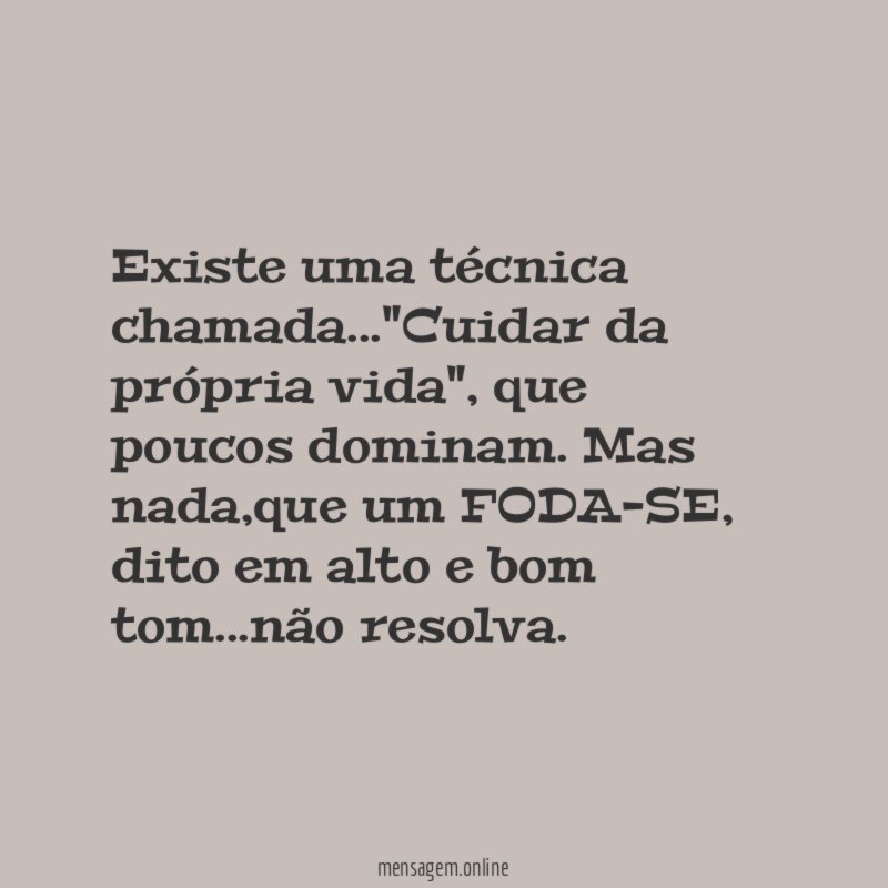 Existe uma técnica chamada