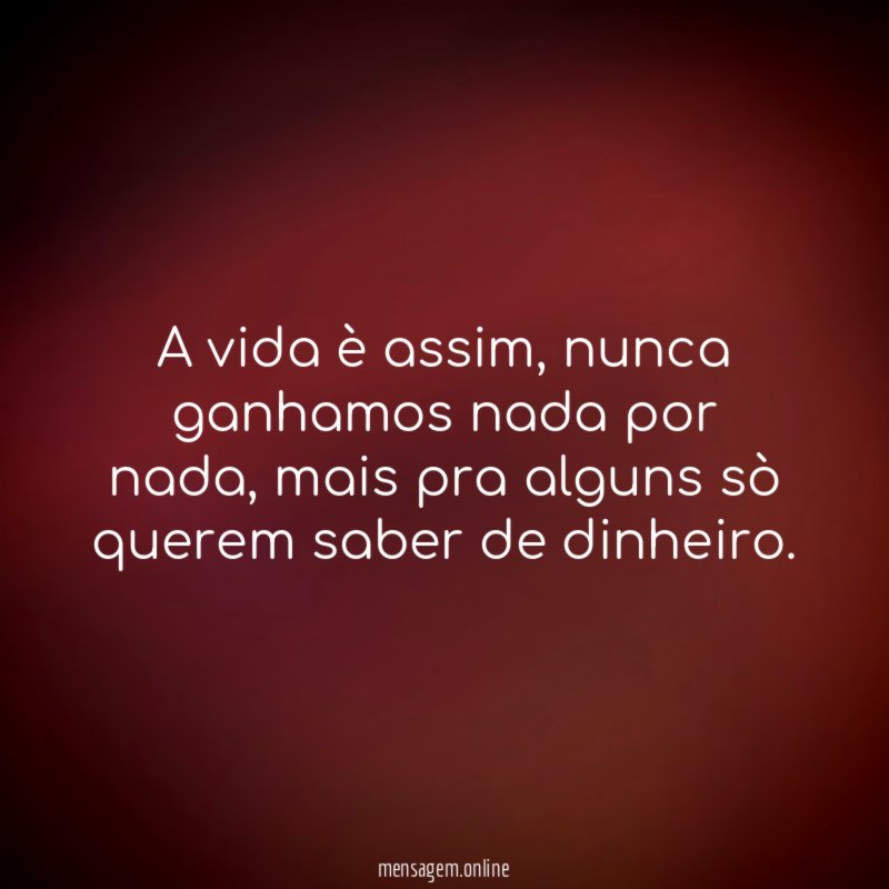 A vida è assim