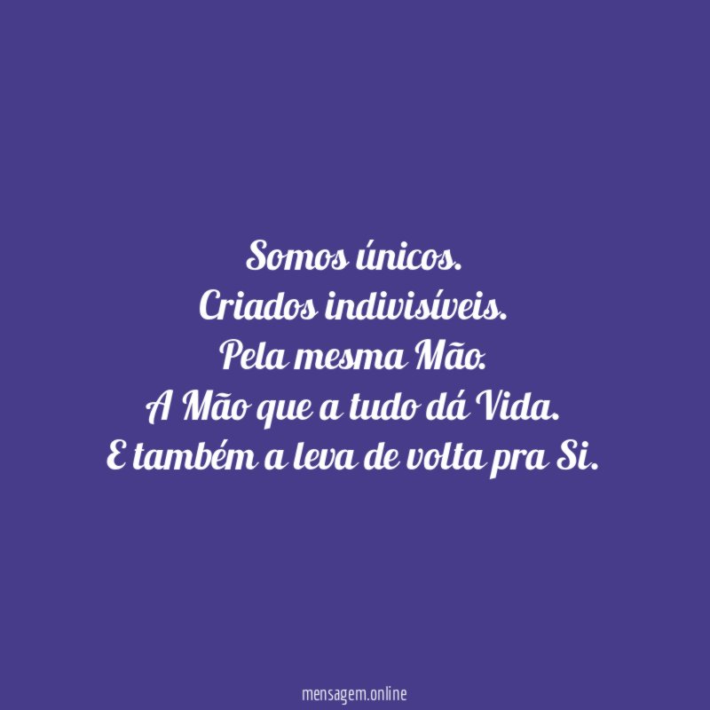 Somos únicos
