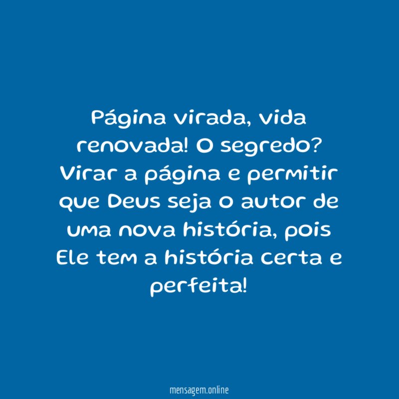 Página virada