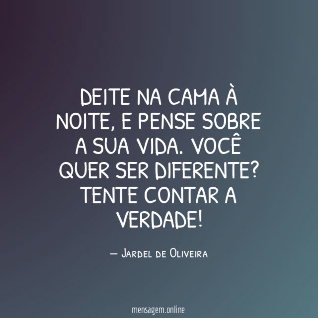 Deite na cama à noite