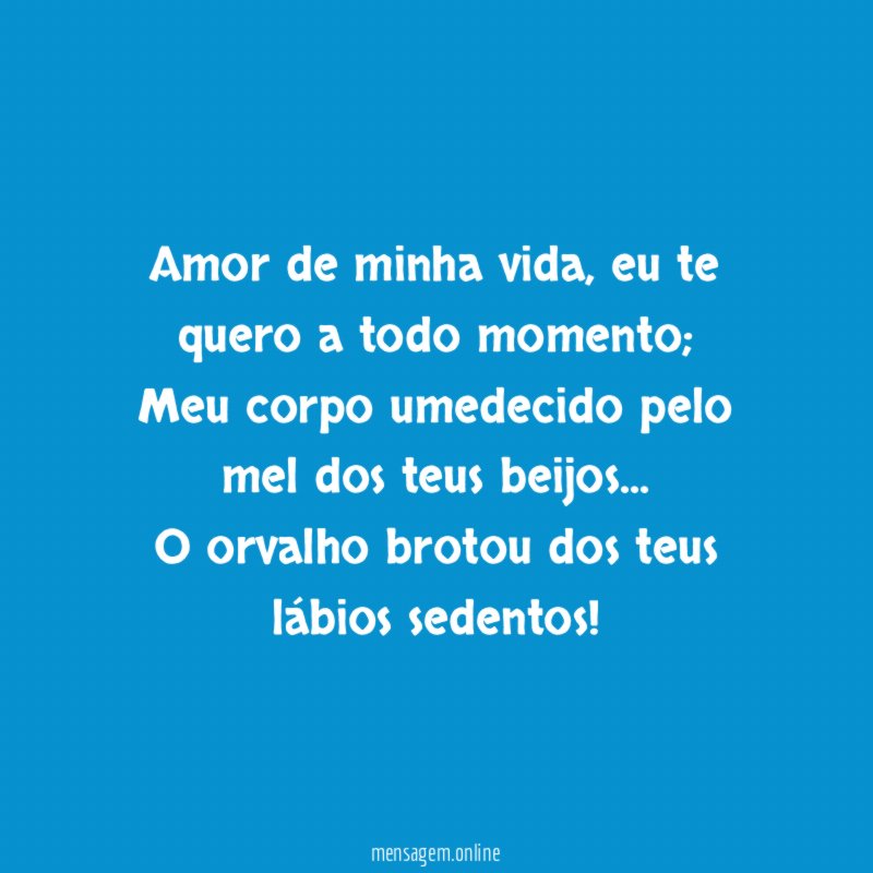 Amor de minha vida