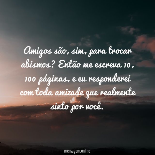 Amigos são