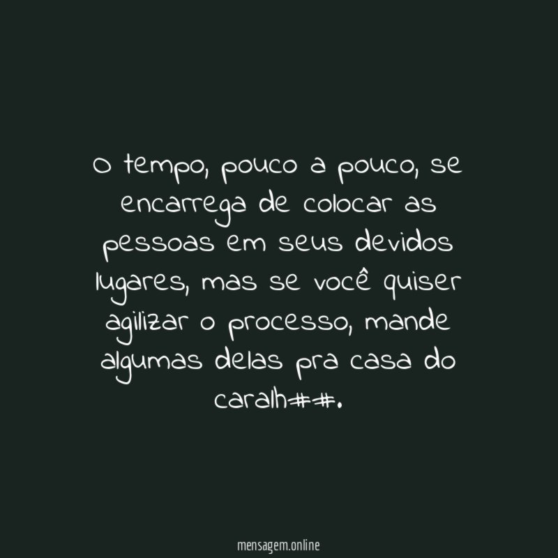 O tempo