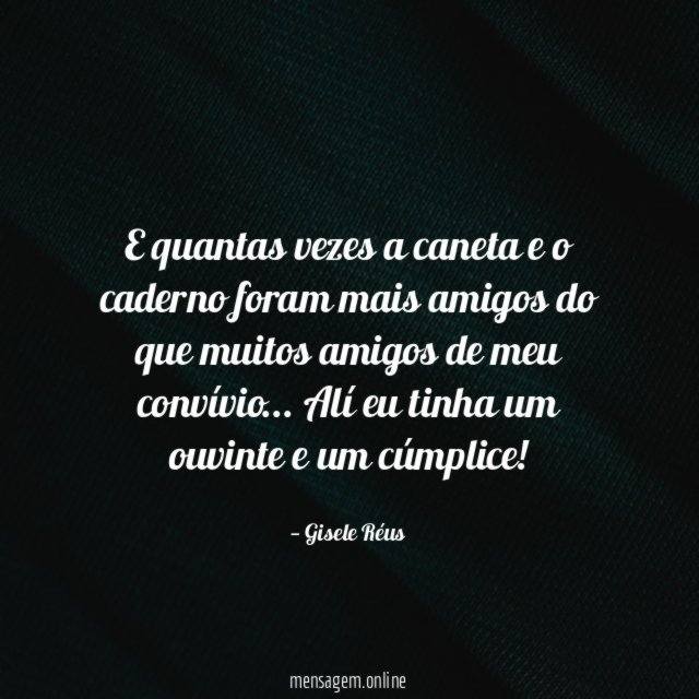 E quantas vezes a caneta e o caderno