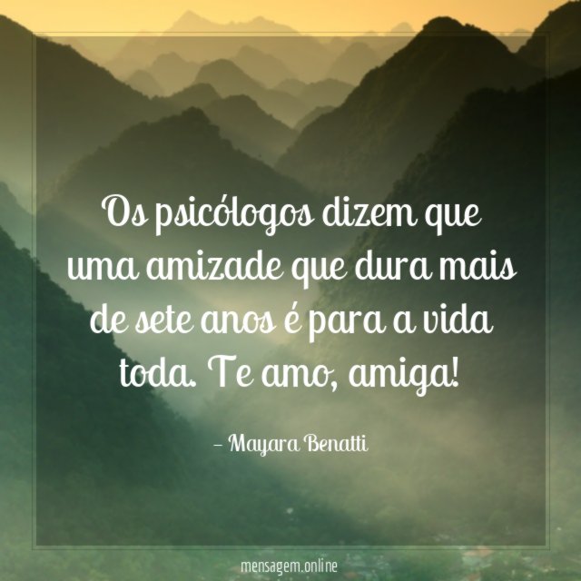 Os psicólogos dizem que uma amizade que dura