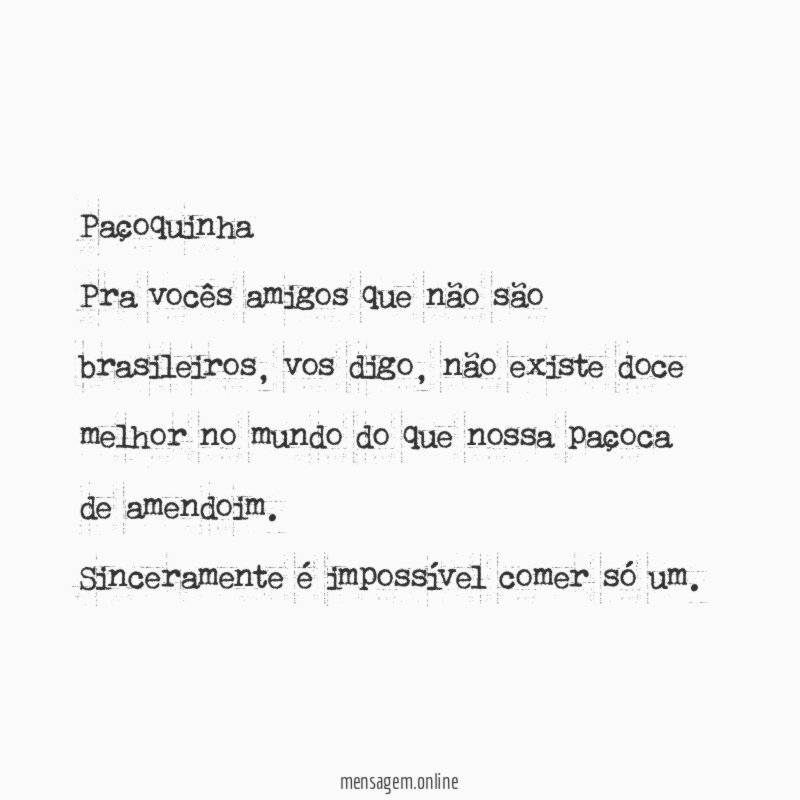 Paçoquinha