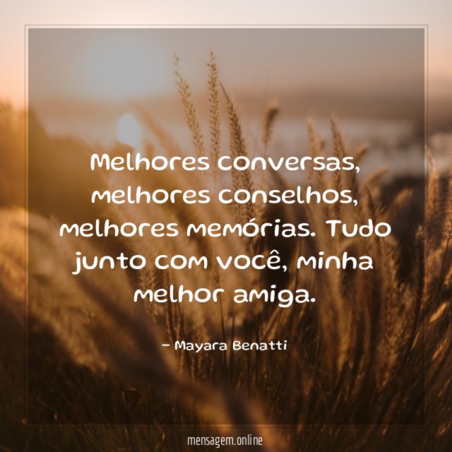 Melhores conversas