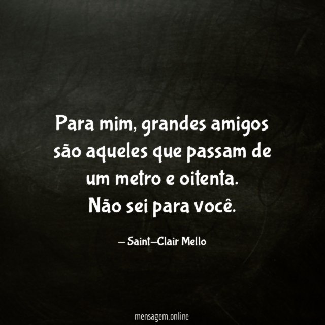 Para mim