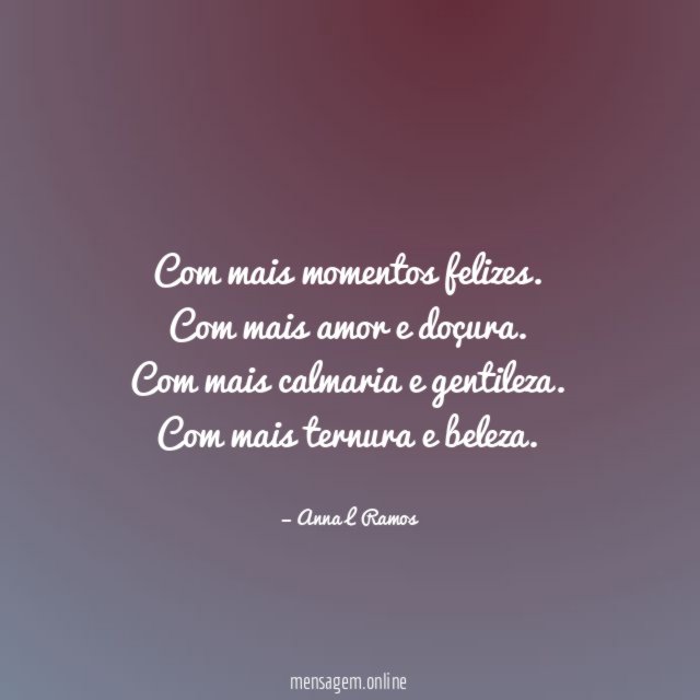 Com mais momentos felizes