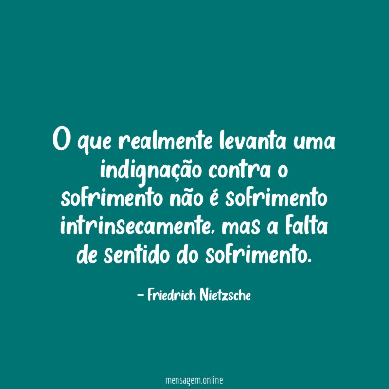 O que realmente levanta uma indignação contra